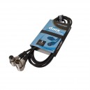 Accu cable AC-DMX3/1,5-90 1,5m DMX kabel met haakse pluggen