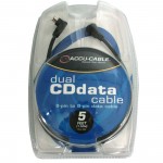 Accu-cable AC-CDD/1,5 Dual cd-speler datakabel