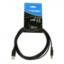Accu-cable AC-USB-AB/2 USB kabel