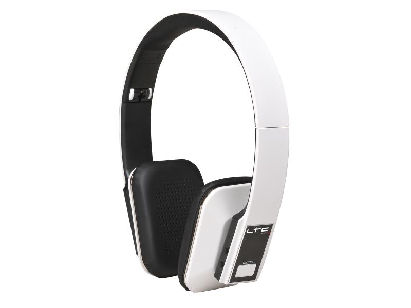 LTC Audio HDJ150BT-WH Draadloze opvouwbare bluetooth hoofdtelefoon - wit (1)