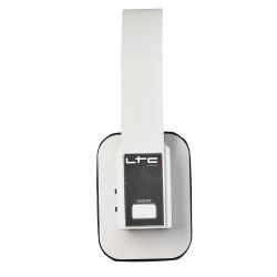 LTC Audio HDJ150BT-WH Draadloze opvouwbare bluetooth hoofdtelefoon - wit (2)