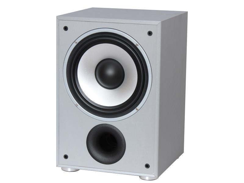 LTC Audio SW100SI Actieve bas luidsprekers 100w - zilver (1)