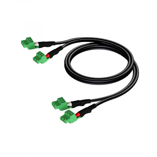 Procab CLA830/1 2x terminal - 2x terminal kabel