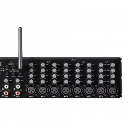 Audac PRE220 10-kanaals mixer met 2 zones achterzijde 1