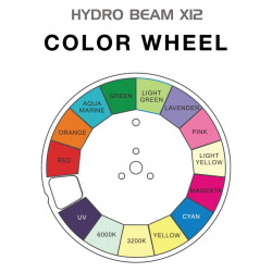 ADJ Hydro Beam X12 Kleuren